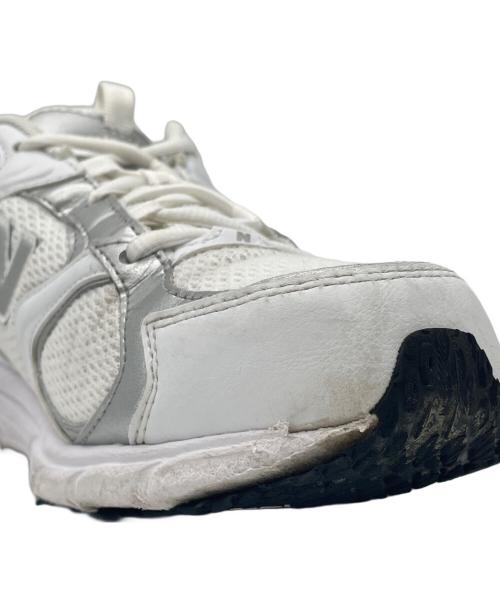 NEW BALANCE（ニューバランス）NEW BALANCE (ニューバランス) ML408WM　スニーカー ホワイト×グレー サイズ:28cmの古着・服飾アイテム