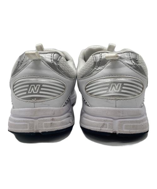 NEW BALANCE（ニューバランス）NEW BALANCE (ニューバランス) ML408WM　スニーカー ホワイト×グレー サイズ:28cmの古着・服飾アイテム