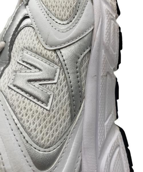 NEW BALANCE（ニューバランス）NEW BALANCE (ニューバランス) ML408WM　スニーカー ホワイト×グレー サイズ:28cmの古着・服飾アイテム