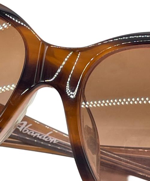 a abandow（ア アバンドウ）a abandow (ア アバンドウ) サングラス ブラウンの古着・服飾アイテム
