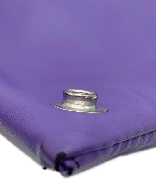 Maison Margiela（メゾンマルジェラ）Maison Margiela (メゾンマルジェラ) チェーンショルダーバッグ パープルの古着・服飾アイテム