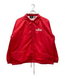 PHATRNK（ファットランク）の古着「コーチジャケット」｜レッド×ホワイト
