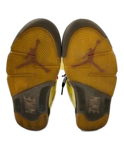 NIKE（ナイキ）NIKE (ナイキ) OFFWHITE (オフホワイト) ハイカットスニーカー クリーム×ブラック サイズ:US7の古着・服飾アイテム