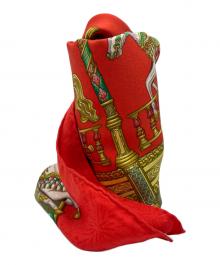 HERMES（エルメス）の古着「カレ90」｜レッド