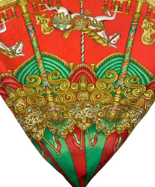 HERMES（エルメス）HERMES (エルメス) カレ90 レッドの古着・服飾アイテム