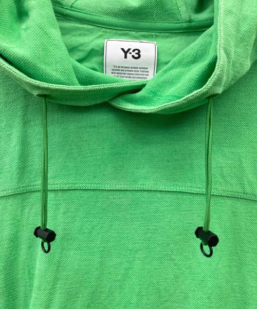 Y-3（ワイスリー）Y-3 (ワイスリー) パーカー グリーン サイズ:Mの古着・服飾アイテム