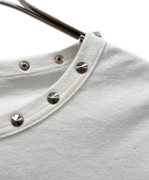 Hysteric Glamour（ヒステリックグラマー）Hysteric Glamour (ヒステリックグラマー) RISKY FOR YOU Tシャツ ホワイト サイズ:FREEの古着・服飾アイテム