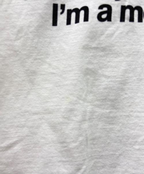 Hysteric Glamour（ヒステリックグラマー）Hysteric Glamour (ヒステリックグラマー) RISKY FOR YOU Tシャツ ホワイト サイズ:FREEの古着・服飾アイテム