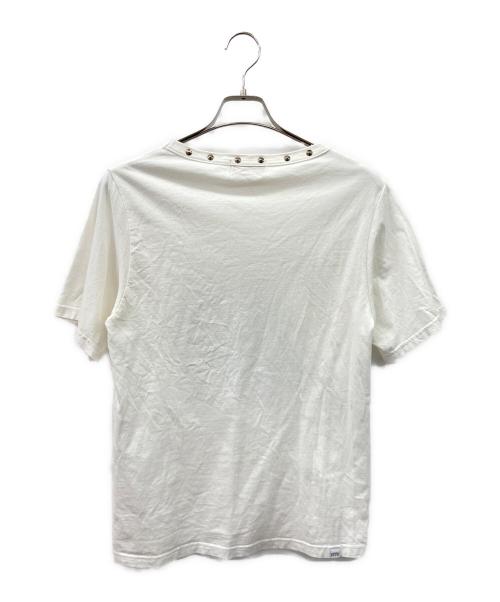 Hysteric Glamour（ヒステリックグラマー）Hysteric Glamour (ヒステリックグラマー) RISKY FOR YOU Tシャツ ホワイト サイズ:FREEの古着・服飾アイテム