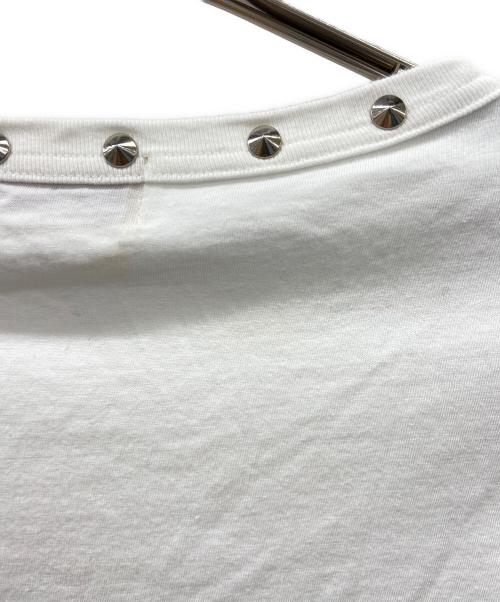 Hysteric Glamour（ヒステリックグラマー）Hysteric Glamour (ヒステリックグラマー) RISKY FOR YOU Tシャツ ホワイト サイズ:FREEの古着・服飾アイテム