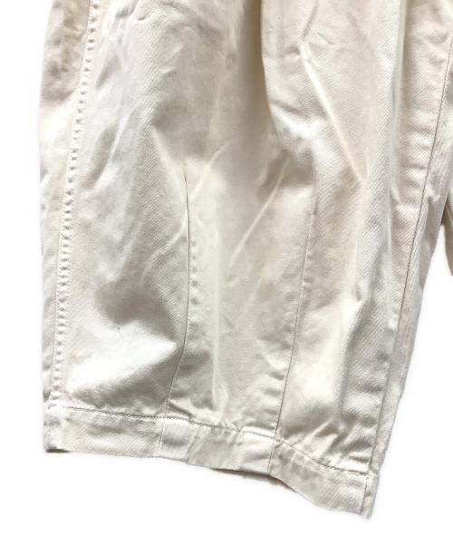 HARVESTY（ハーベスティー）HARVESTY (ハーベスティー) コットンチノクロスサーカスパンツ アイボリー サイズ:1の古着・服飾アイテム