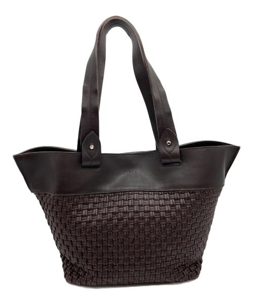 FURLA（フルラ）FURLA (フルラ) ハンドバッグ ブラウンの古着・服飾アイテム