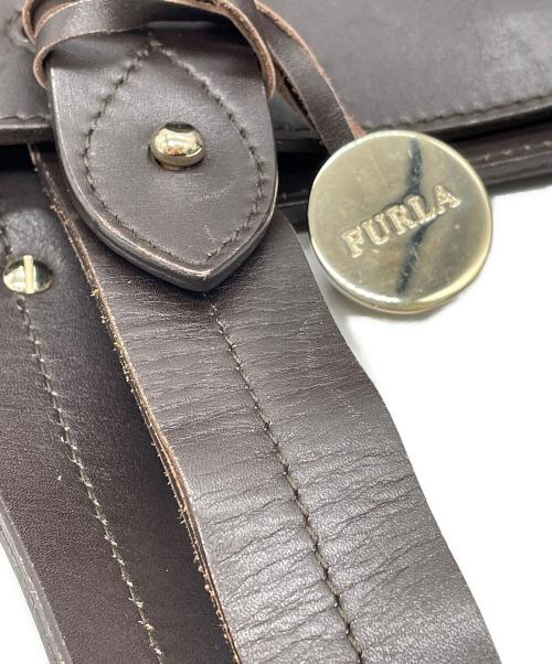 FURLA（フルラ）FURLA (フルラ) ハンドバッグ ブラウンの古着・服飾アイテム