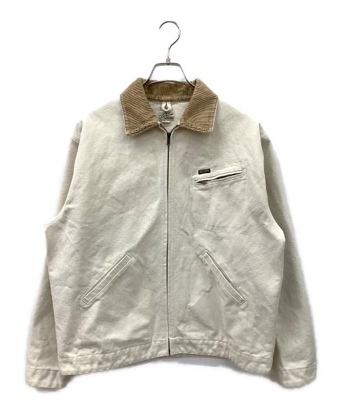 BACKERS（バッカーズ）BACKERS (バッカーズ) ワークジャケット アイボリー サイズ:Mの古着・服飾アイテム