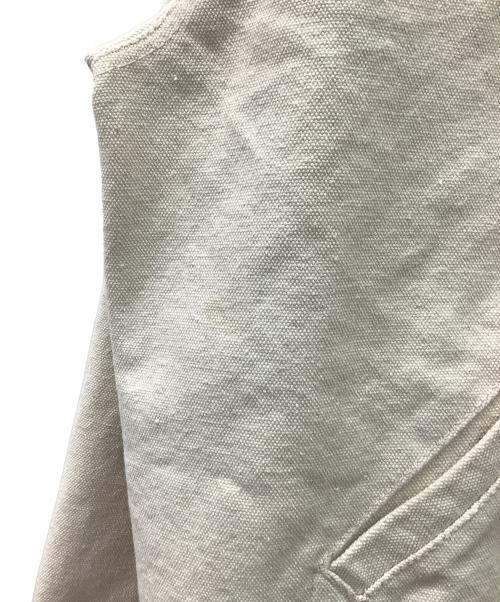 BACKERS（バッカーズ）BACKERS (バッカーズ) ワークジャケット アイボリー サイズ:Mの古着・服飾アイテム