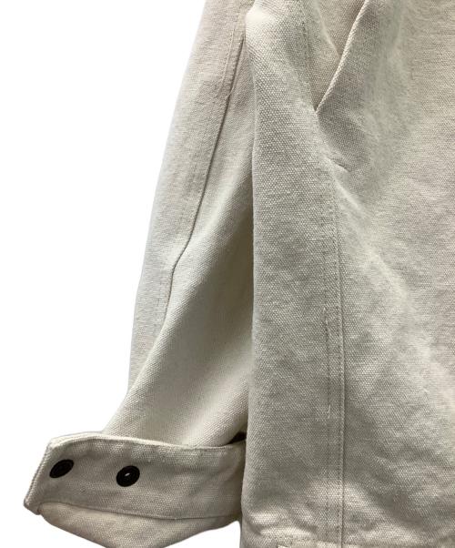 BACKERS（バッカーズ）BACKERS (バッカーズ) ワークジャケット アイボリー サイズ:Mの古着・服飾アイテム
