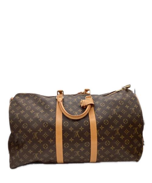 LOUIS VUITTON（ルイ ヴィトン）LOUIS VUITTON (ルイ ヴィトン) キーポルバンドリエール55 ブラウンの古着・服飾アイテム