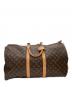 LOUIS VUITTON (ルイ ヴィトン) キーポルバンドリエール55 ブラウン：95000円