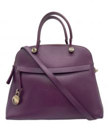 FURLA（フルラ）の古着「ハンドバッグ」｜パープル
