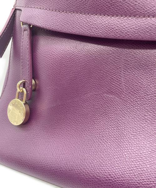 FURLA（フルラ）FURLA (フルラ) ハンドバッグ パープルの古着・服飾アイテム