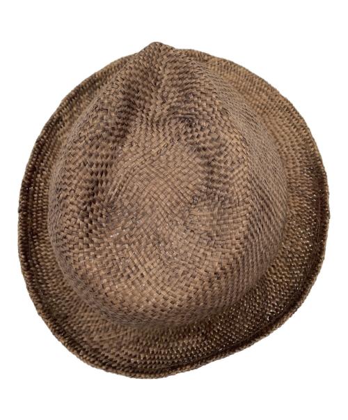 Vivienne Westwood（ヴィヴィアンウエストウッド）Vivienne Westwood (ヴィヴィアンウエストウッド) ストローハット ブラウンの古着・服飾アイテム