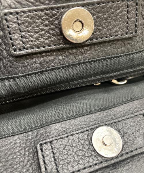 BLACK LABEL CRESTBRIDGE（ブラックレーベル クレストブリッジ）BLACK LABEL CRESTBRIDGE (ブラックレーベル クレストブリッジ) トートバッグ ブラック×レッドの古着・服飾アイテム