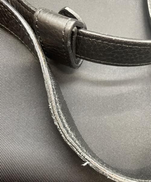 BLACK LABEL CRESTBRIDGE（ブラックレーベル クレストブリッジ）BLACK LABEL CRESTBRIDGE (ブラックレーベル クレストブリッジ) トートバッグ ブラック×レッドの古着・服飾アイテム