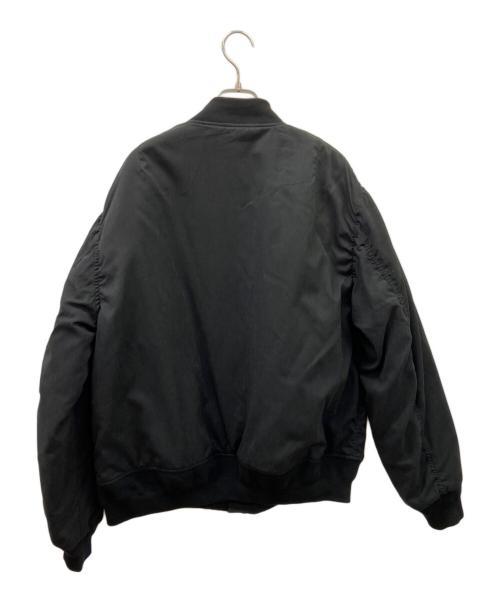 VANQUISH（ヴァンキッシュ）VANQUISH (ヴァンキッシュ) MA-1ジャケット ブラック サイズ:Mの古着・服飾アイテム