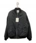 VANQUISH（ヴァンキッシュ）の古着「MA-1ジャケット」｜ブラック