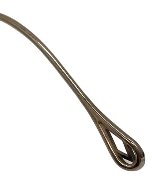 VONN（ヴォン）VONN (ヴォン) 眼鏡 レッド×ゴールドの古着・服飾アイテム