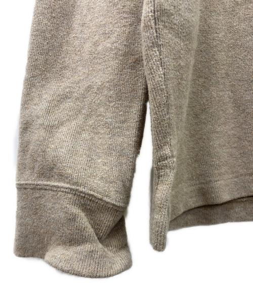 POLO RALPH LAUREN（ポロ・ラルフローレン）POLO RALPH LAUREN (ポロ・ラルフローレン) ハーフジップニット ベージュ サイズ:XLの古着・服飾アイテム