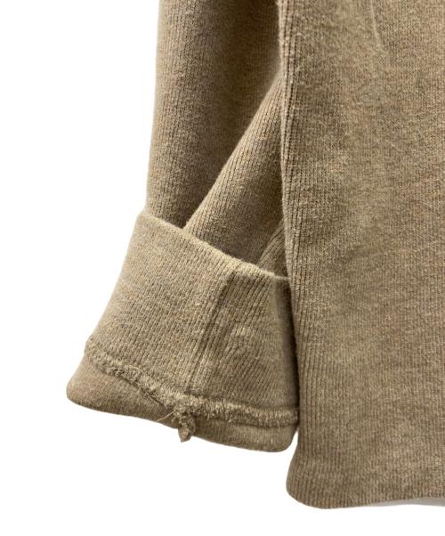 POLO RALPH LAUREN（ポロ・ラルフローレン）POLO RALPH LAUREN (ポロ・ラルフローレン) ハーフジップニット ベージュ サイズ:XLの古着・服飾アイテム