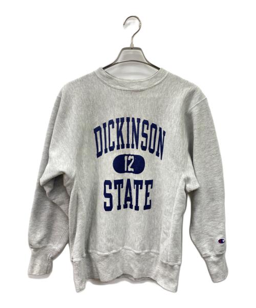 Champion（チャンピオン）Champion (チャンピオン) リバースウィーブスウェット グレー×ネイビー サイズ:Lの古着・服飾アイテム