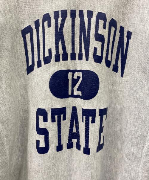 Champion（チャンピオン）Champion (チャンピオン) リバースウィーブスウェット グレー×ネイビー サイズ:Lの古着・服飾アイテム