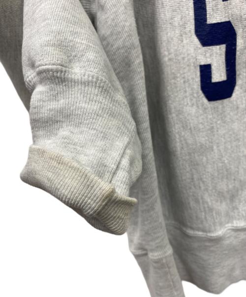 Champion（チャンピオン）Champion (チャンピオン) リバースウィーブスウェット グレー×ネイビー サイズ:Lの古着・服飾アイテム