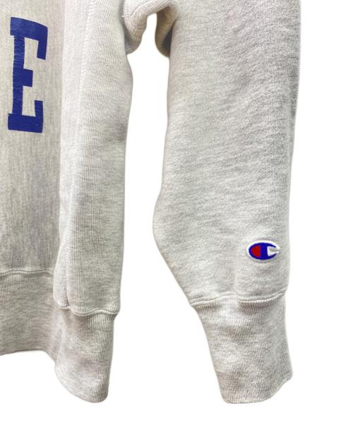 Champion（チャンピオン）Champion (チャンピオン) リバースウィーブスウェット グレー×ネイビー サイズ:Lの古着・服飾アイテム