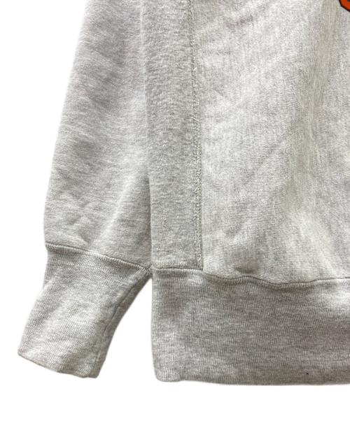 Champion（チャンピオン）Champion (チャンピオン) リバースウィーブスウェット グレー×オレンジ サイズ:Lの古着・服飾アイテム