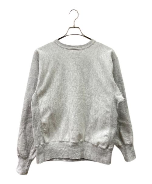 Champion（チャンピオン）Champion (チャンピオン) リバースウィーブスウェット グレー×オレンジ サイズ:Lの古着・服飾アイテム