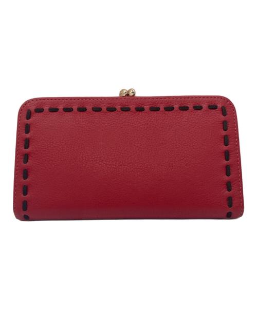 Vivienne Westwood（ヴィヴィアンウエストウッド）Vivienne Westwood (ヴィヴィアンウエストウッド) 長財布 レッド×ブラックの古着・服飾アイテム