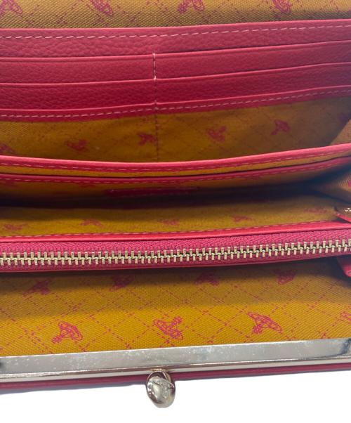 Vivienne Westwood（ヴィヴィアンウエストウッド）Vivienne Westwood (ヴィヴィアンウエストウッド) 長財布 レッド×ブラックの古着・服飾アイテム