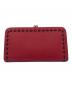 Vivienne Westwood (ヴィヴィアンウエストウッド) 長財布 レッド×ブラック：7000円