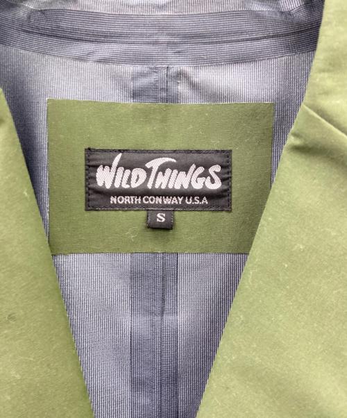 WILD THINGS（ワイルドシングス）WILD THINGS (ワイルドシングス) 別注3レイヤーコート オリーブ サイズ:Sの古着・服飾アイテム