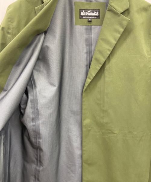 WILD THINGS（ワイルドシングス）WILD THINGS (ワイルドシングス) 別注3レイヤーコート オリーブ サイズ:Sの古着・服飾アイテム