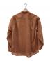 YOKE (ヨーク) 長袖シャツ オレンジ×ブラウン サイズ:S：7000円