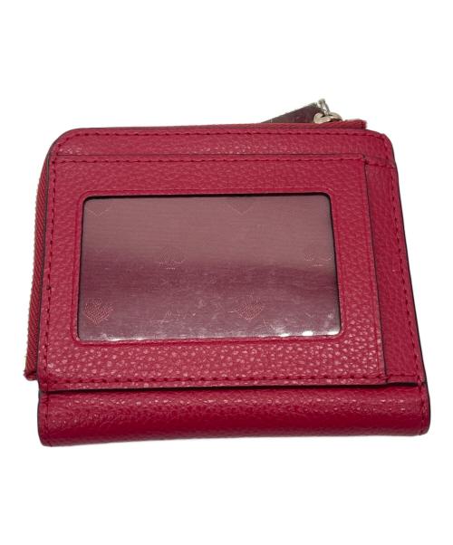 Kate Spade（ケイトスペード）Kate Spade (ケイトスペード) 2つ折り財布 レッドの古着・服飾アイテム