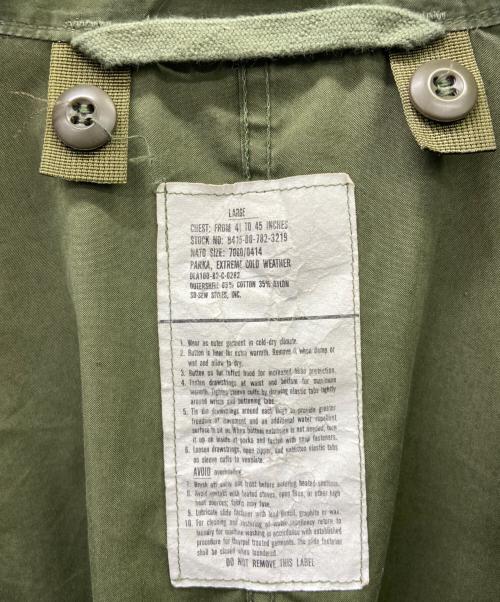 US ARMY（ユーエスアーミー）US ARMY (ユーエスアーミー) M-65 Fishtail Parka オリーブ サイズ:Lの古着・服飾アイテム