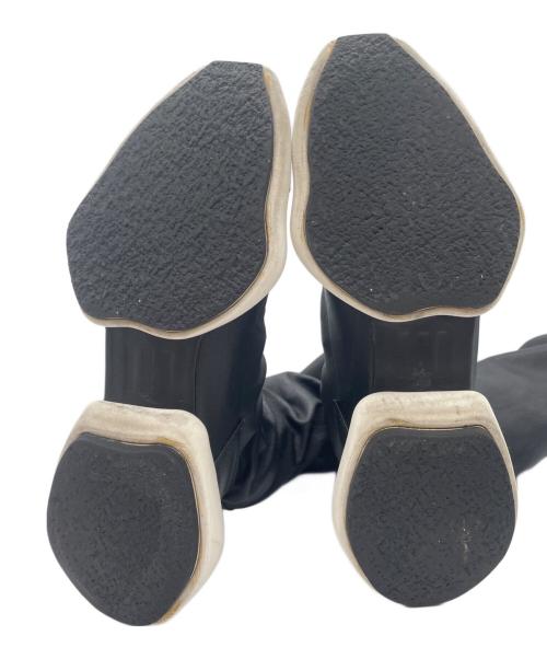 adidas（アディダス）adidas (アディダス) RICK OWENS (リックオウエンス) スニーカー ブラック×ホワイト サイズ:27.5cmの古着・服飾アイテム