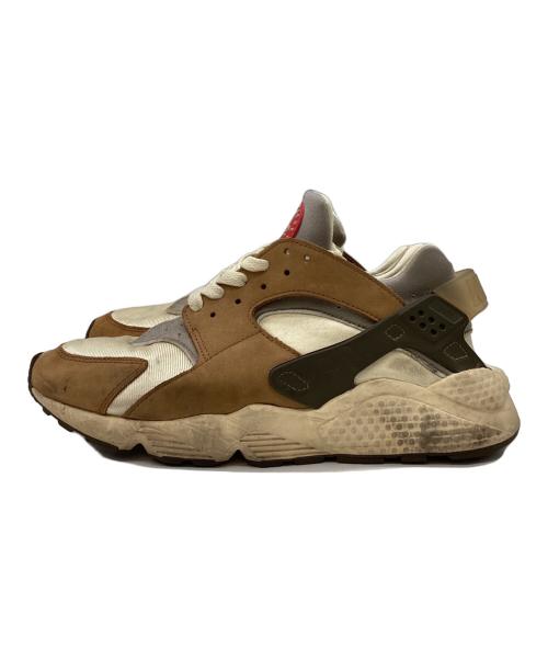 NIKE（ナイキ）NIKE (ナイキ) stussy (ステューシー) NIKE　stussy　スニーカー ベージュ×ブラウン サイズ:28ｃｍの古着・服飾アイテム