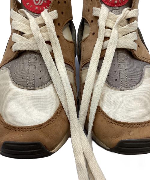 NIKE（ナイキ）NIKE (ナイキ) stussy (ステューシー) NIKE　stussy　スニーカー ベージュ×ブラウン サイズ:28ｃｍの古着・服飾アイテム