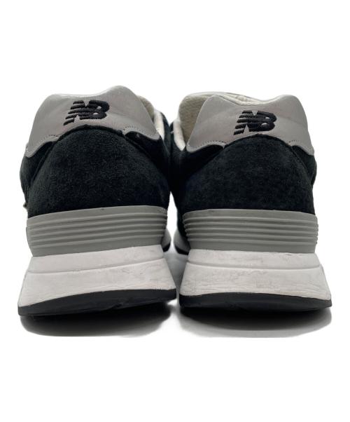 NEW BALANCE（ニューバランス）NEW BALANCE (ニューバランス) スニーカー ブラック×ホワイト サイズ:28cmの古着・服飾アイテム
